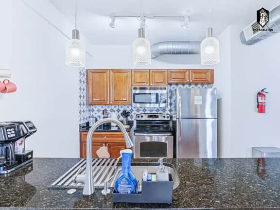Iconic Memphis" Loft - Spacious 2BD in the heart of the Downtown (Loft#303)