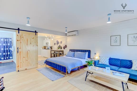 Modern Luxe Loft + Free Parking & Wifi + King Bed (Suite 8)